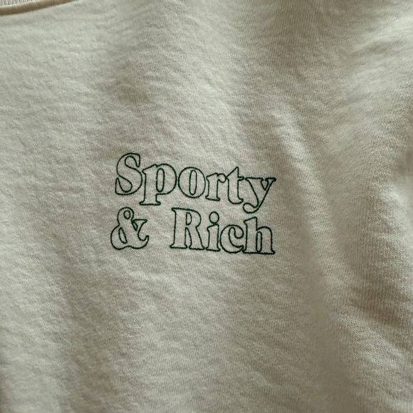 Sporty & Rich Fun Logo Crewneck - Picture 4 of 8